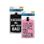 Luggage Name Tag - Assorted Designs